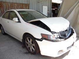 2005 Acura TSX White 2.4L AT #A24947